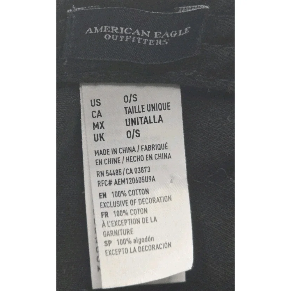 American Outfitters Strapback Dad Cap USA 77 Flag Baseball Hat